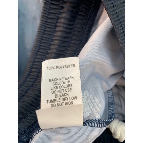 Badger Sport Men Ombre Gradient Athletic Shorts Blue White‎ Size L - Picture 9 of 9